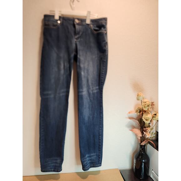 Michael Kors Women's Medium Wash Denim low waist Jeans Size‎ 6 Slim Fit - Picture 1 of 6